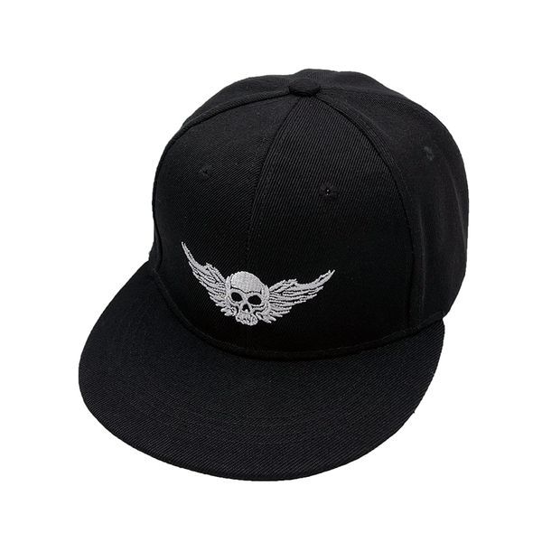 

cotton outdoor baseball cap skull embroidery snapback fashion sports hats for men & women cap, Blue;gray