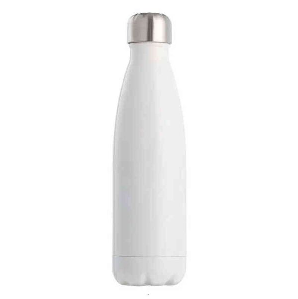 

blank sublimation 17oz cola bottle vacuum flask sports water bottle stainless steel double wall thermos with lid xu 0120