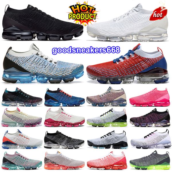 

max vapor 3.0 running shoes for men women sneakers electric green noble red grey and volt laser orange oreo outdoor fashion mens womens, Black