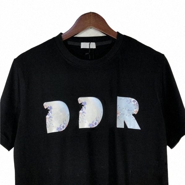 

fashion embroidery designers mens womens t shirts for men paris t-shirt france brands street short sleeve luxury tshirts man s clothing tees, White;black