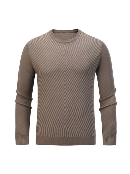 

men solid round neck sweater n8uh#, White;black
