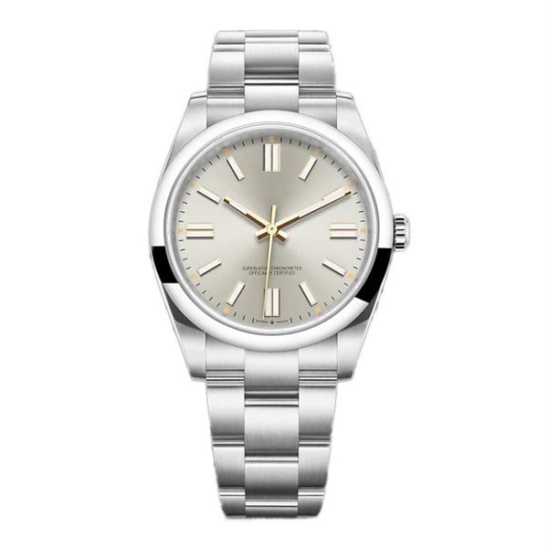

lmjli-mens automatic machinery watches 36mm stainless steel super luminous wristwatches women waterproof watches montre de luxe3454, Slivery;brown
