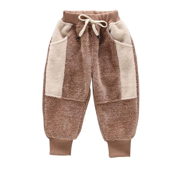 

pants for girls autumn winter children's trousers for girls thick warm children's sweatpants casual style girls clothes 210412, Blue