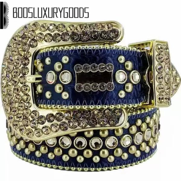 

12022 Designer Belt Bb Simon Belts for Men Women Shiny diamond belt Static Gold cintura uomo boosluxurygoods