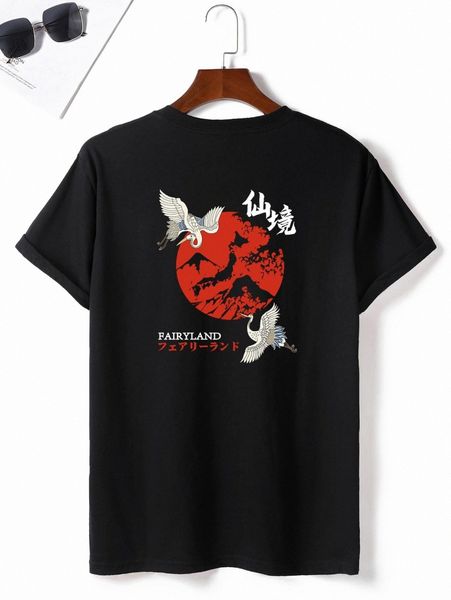 

romwe guys letter graphic tee y5gn#, White;black