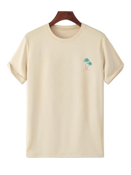 

men tropical print tee p3qt#, White;black