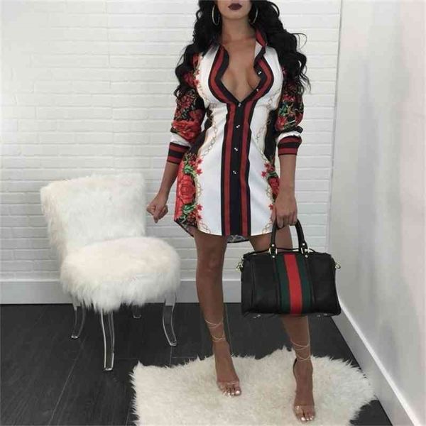 

autumn long shirt flower print blouse plus size beach blouses women casual ruffles sleeve women shirts blouses s-3xl 210326, White