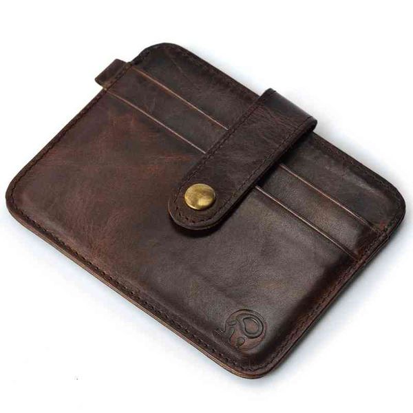 

men genuine leather slim wallet male small purse mini money bag walet thin portomonee carteras man's wallet card holder, Red;black