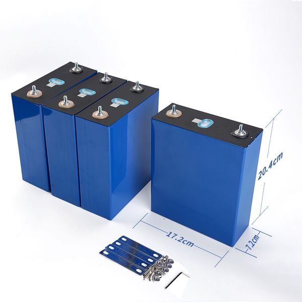 Prezzo di fabbrica Batteria prismatica Lifepo4 6000 cicli di cicli LFP 3.2V 280AH 302AH 310AH Celle della batteria per il sistema solare di accumulo di energia