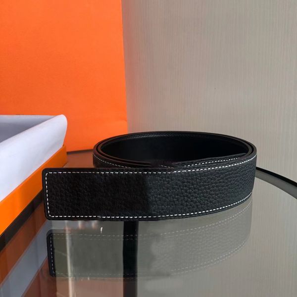 

luxury designer belts men women belts of mens and womens belt with fashion big buckle real leather wholesale spot, Black;brown