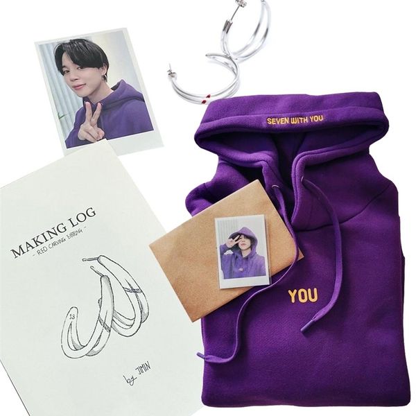 

jimin is seven with you sweatshirt never walk alone hoodie sweatshirt harajuku bangtan boys hooded 220721, Black