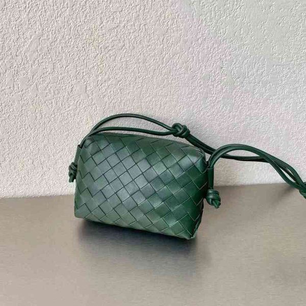 

original design handbags designer venetas's bottegass's 2023 woven small square bag single shoulder messenger leisure womens for m