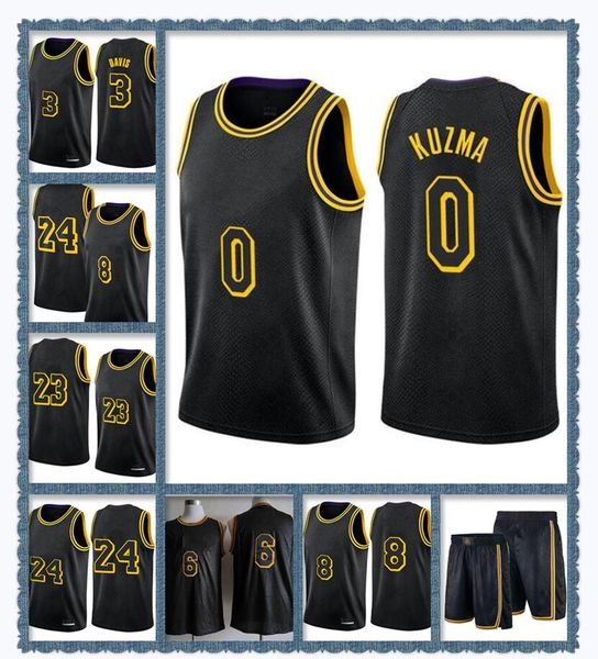 

custom printed black mens angeles 23 james jersey anthony 3 davis kyle 0 kuzma jersey snake skin limited edition alex caruso basketball jers, Blue;black