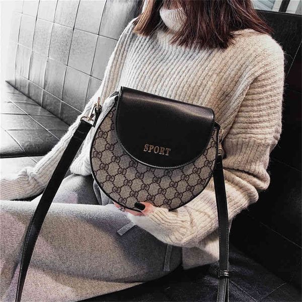 

messenger women's hong style retro contrast single saddle super fire purses outlet online