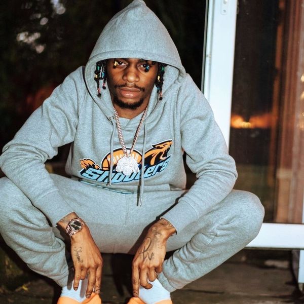 

designer men's suit trapstar embroidered hoodie pants american hip hop loose os hooded sweater sports sweatpants two-piece set ins new, Gray