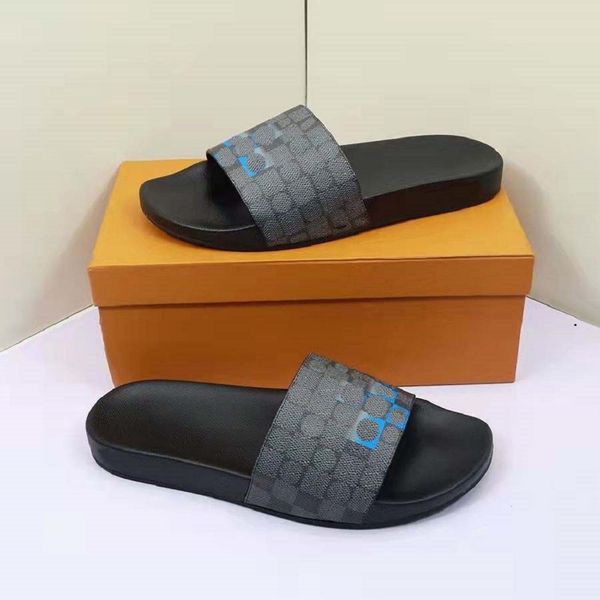 

designer slipper man women slippers luxury sandals brand sandals real leather flip flop flats slide casual shoes sneakers boots by brand 122, Black