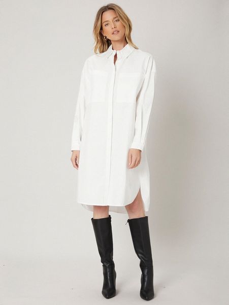 

100% cotton oversized shirt dress k1zx#, Black;gray