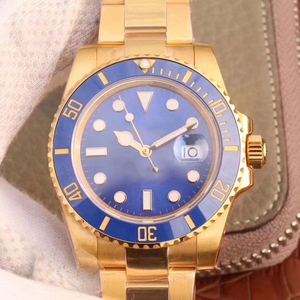 

u1 st9 2023 steel black dial men watch automatic 41mm ceramic bezel gold dial glide lock flod clasp sapphire glass mens wristwatches 3s, Slivery;brown