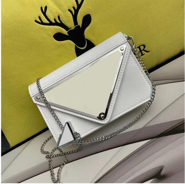 

2022 new large triangle messenger bag mini fashion senior designer handbag