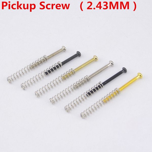 

1 piece electric guitar humbucker pickup height adjusting screws