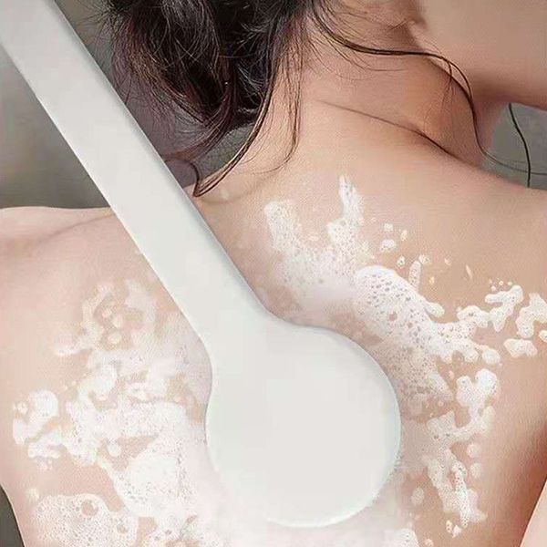 Sublimation japanische Badebürsten, einfacher langer Griff, weiches Haar, Massagebürste für den Rücken, Körperreinigungsbürste, Badezimmerzubehör, Heimbedarf