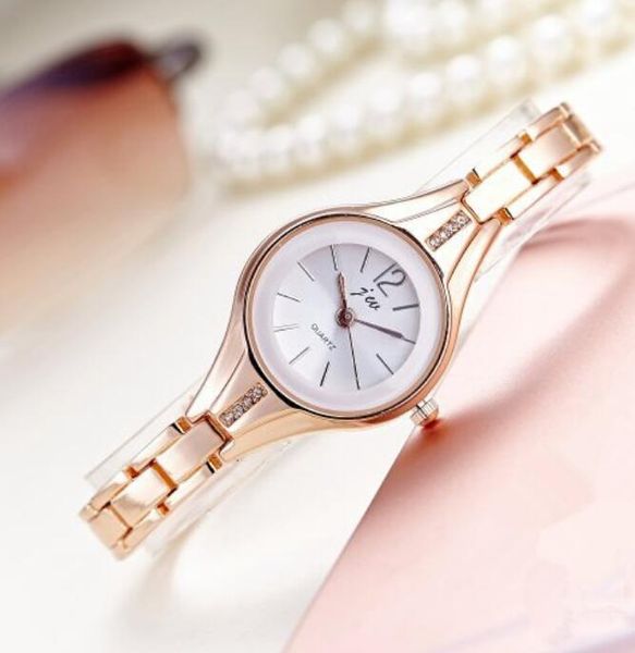 

luxury women bracelet wristwatches crystal ladies sports dress watch gold silver alloy band watch clock feminino, Slivery;golden