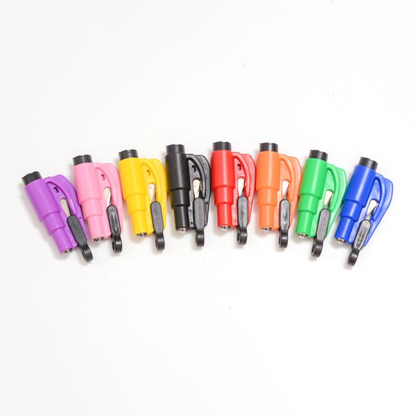

keychain emergency car tool window glass breaker and seatbelt