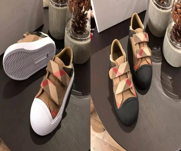 

kid run shoe plaid designer baby girl tennis trainers kids school gym sneakers boy black leather shoes soccer trainer teenager chi