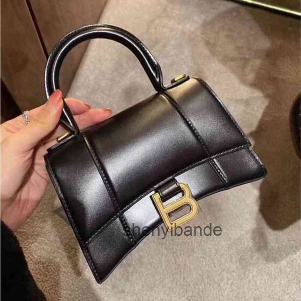 

bags balencaigsbags designer bag handbags female 2022 version high bags leather b letter hourglass crocodile pattern home single shoul sdb8