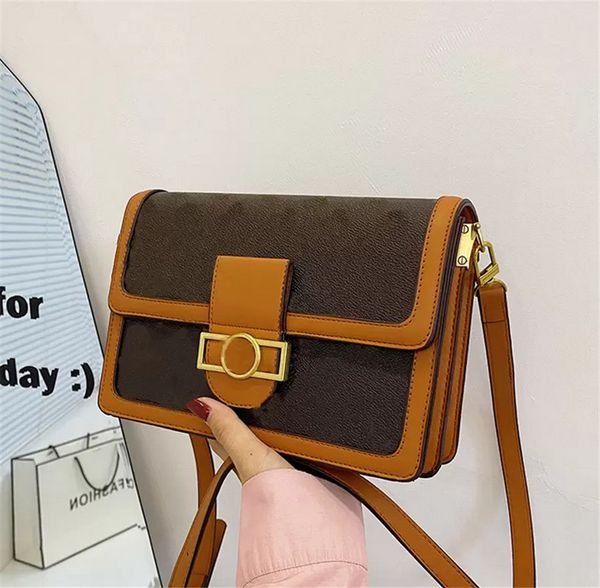 

2022 brand luxury handbags designer leather shoulder handbag messenger female bag crossbody bags for women sac a main h0388