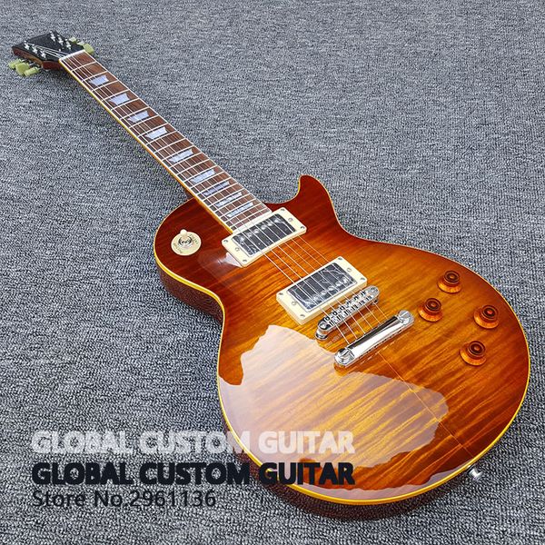 

factory direct smoked electric guitar peach blossom core body rose wood fingerboard postage