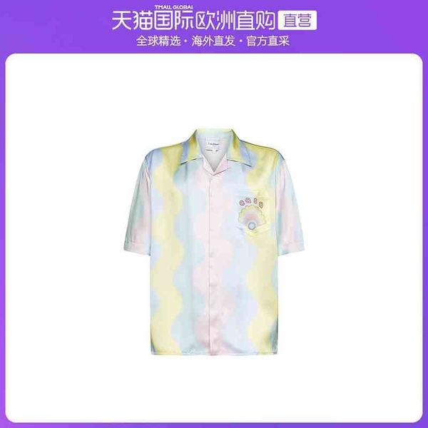 

designer shirts mail european direct casablanca men's shirt p3dt, White;black