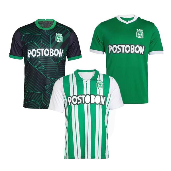 

22 23 atletico nacional home thai quality soccer jerseys customized football local online store yakuda wholesale wear, Black;yellow