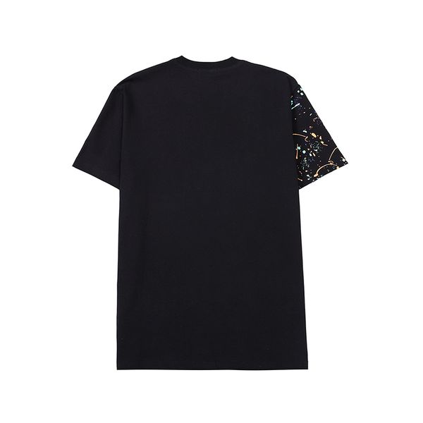 

mens letter print t shirts black fashion designer summer short sleeve size77, White;black
