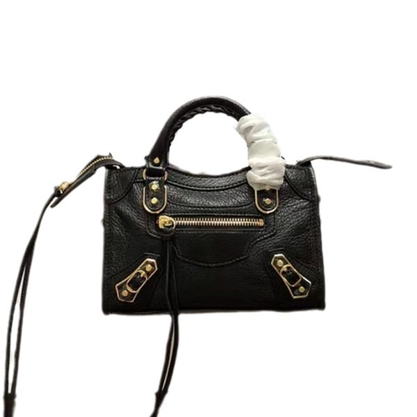 

tier designer bags classic city tassel gold nails handbag removable leather strap clutch womens zipper purse vintage sheepskin shoulder bag