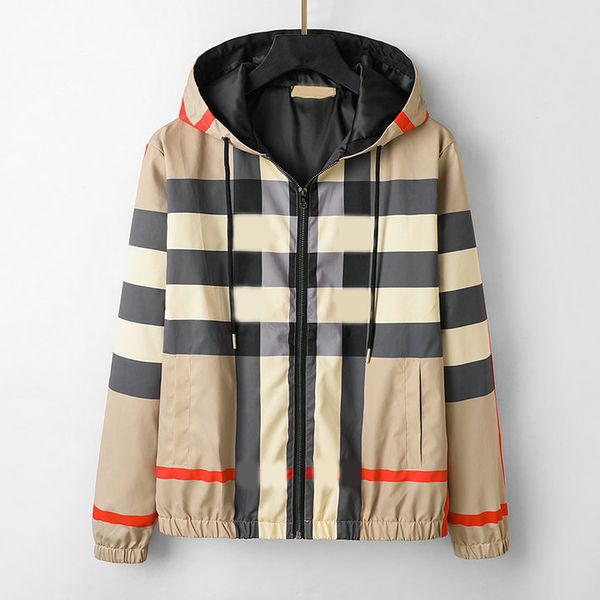 

designer mens jacket 2022 spring and autumn windrunner tee fashion hooded sports windbreaker casual zipper jackets clothing, Black;brown