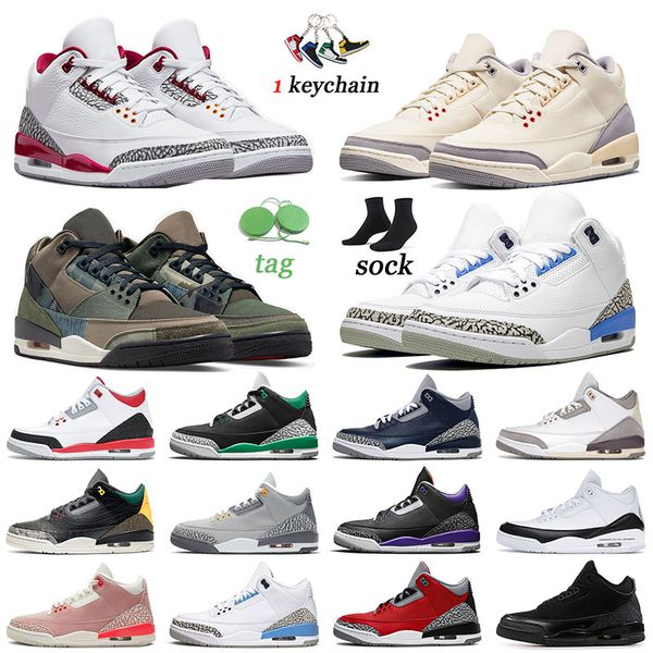 

jumpman 3 shady basketball shoes womens sports racer blue black cats muslin patchwork georgetown cardinal red mens trainers 3s unc sneakers
