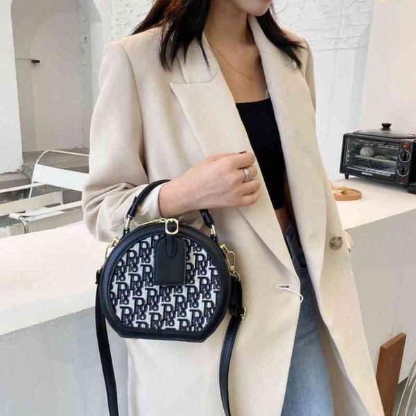 

55% off online sale wholesale leather texture summer fashion versatile small round bag popular one shoulder bag