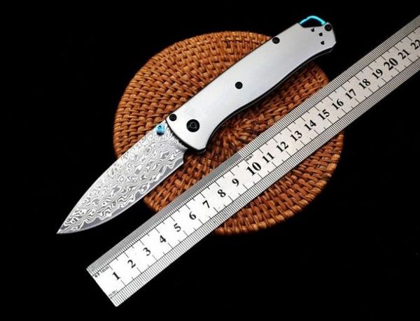 Butterfly Innife BM535-3 карманное складное складное нож Damascus Blade Carbon Fiber/Titanium сплаво