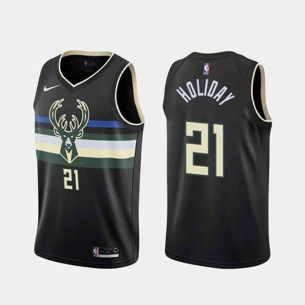 

sublimation men's black # jrue holiday trade jersey