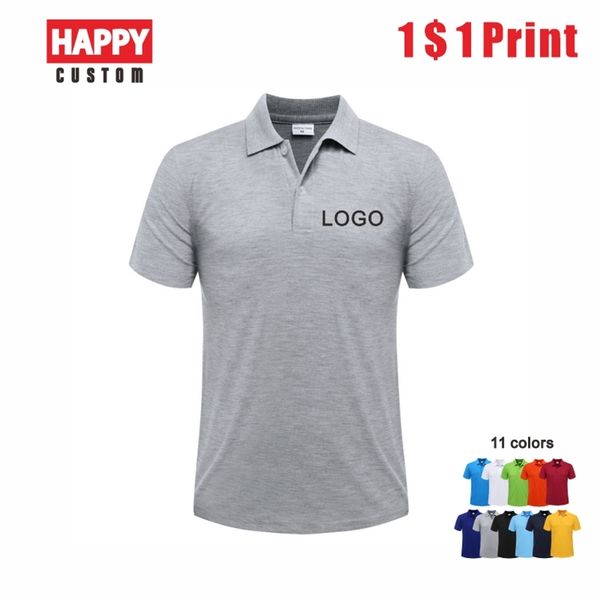 

kaus polo pria musim panas atasan kustom dan wanita grup perusahaan pribadi lengan pendek kasual murah 220613, White;black