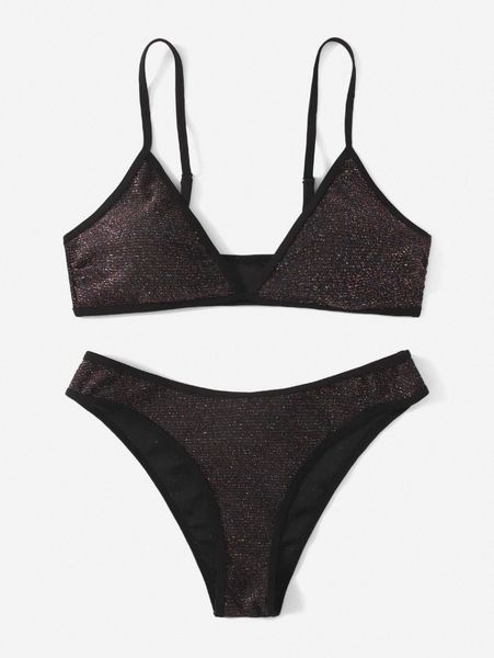 

sparkly glitter bikini swimsuit l0qw#, White;black
