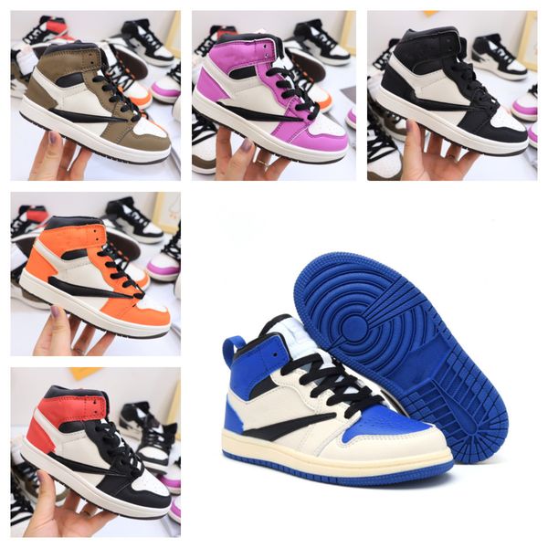 

jumpman 1 1s kids basketball shoes panda chunky ts boys girls casual running shoes jordam 1 baby toddlers sports sneakers youth jordon fitne