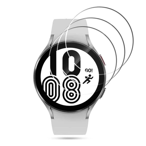 Für Samsung Watch 5 Pro Displayschutzfolien 45 mm, 44 mm, 40 mm, gehärtetes Glas, Displayschutzfolie, Galaxy Smartwatch, klare HD-Anti-Kratz-Schutzfolie