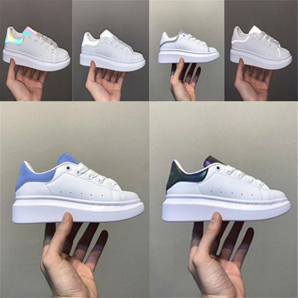 

infants uk kids dream blue sneakers patchouli platform over white sized leather avant garde sports shoes childrens 3m reflective k2520, Black