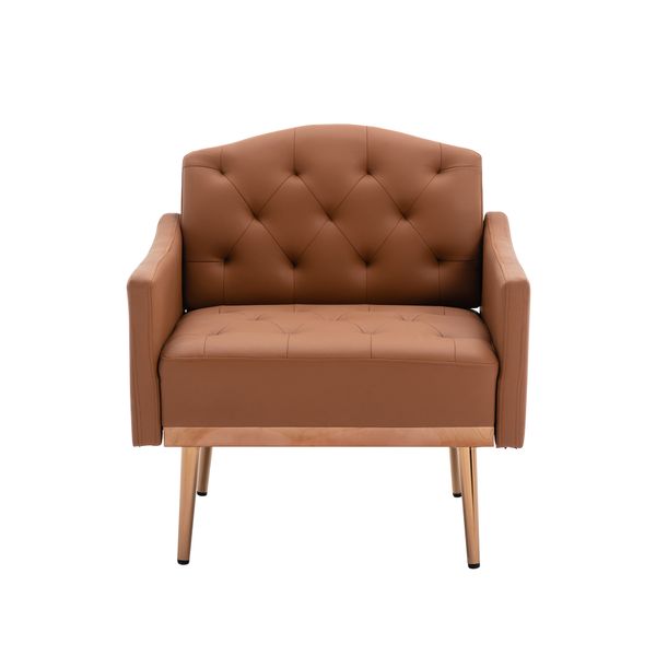 

living room furniture accent chair leisure single sofa with rose golden feet