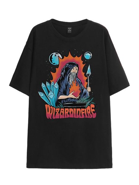 

x dominate letter figure graphic oversized tee g3pg#, White