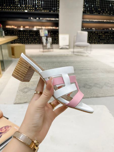 

designer amica sandals women summer high heel sandal beach leather chain slippers lady elegant fashion wholesale slides outdoor shoes, Black