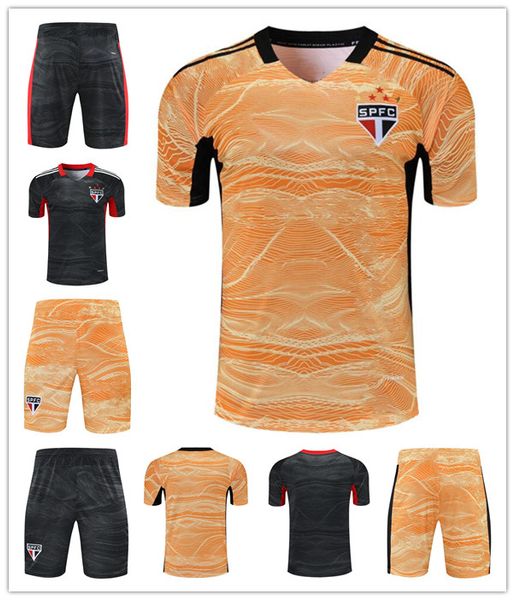 

2022 sao paulo soccer jersey dani alves 2023 home away women luciano igor gomes luan pablo reinaldo camisa 21 22 23 version goalkeeper train, Black;yellow
