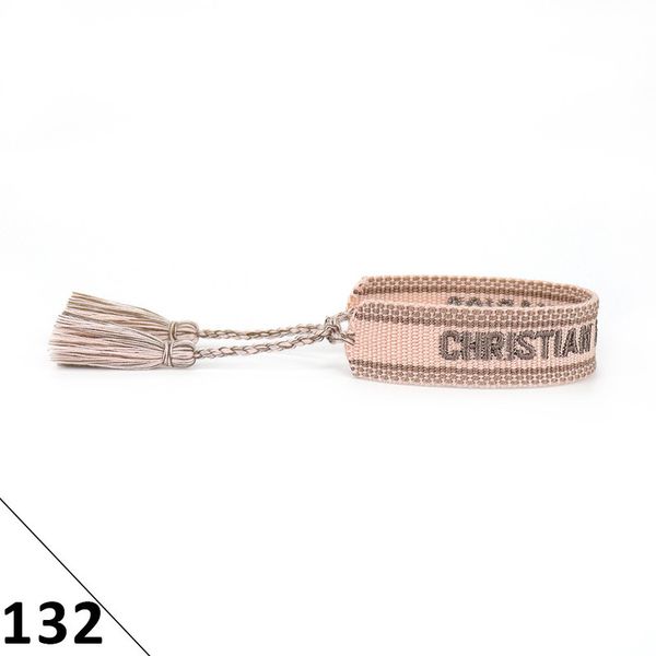 

brand fashion d bracelet adjustable woven friendship luxury bangles for women men designers vintage braided embroidery tassel bracelets jewe, Golden;silver